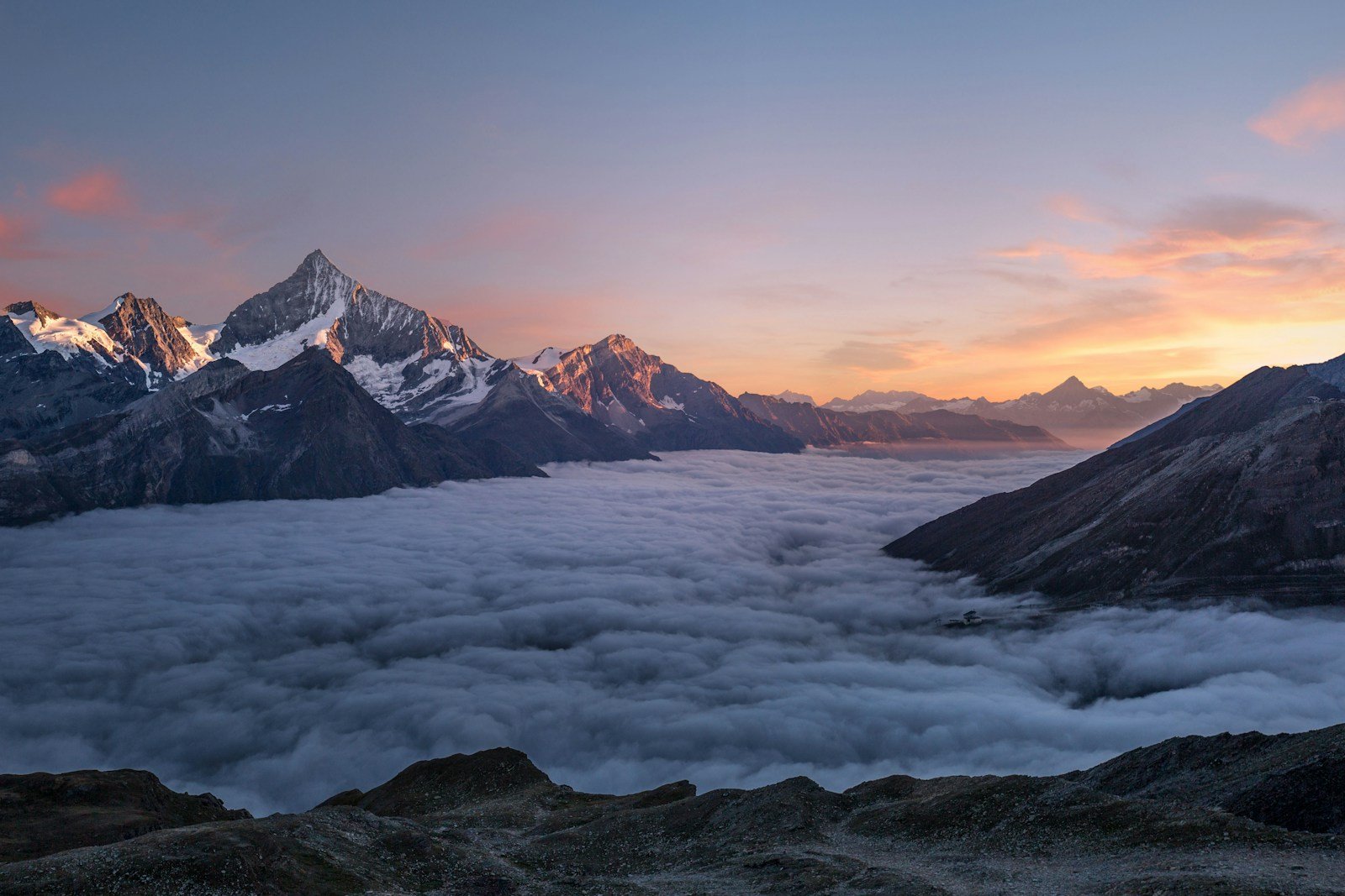 Hill station destination with mountain views